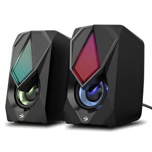 ZEBRONICS Zeb-Warrior II 10 watts 2.0 Multimedia Speaker with RGB Lights, USB Powered