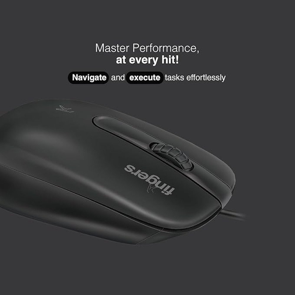 FINGERS MasterHit USB Wired PC Mouse