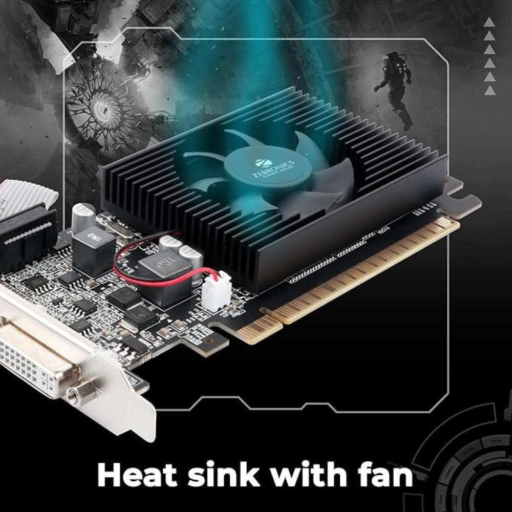 ZEBRONICS Gt610 2G d3 with Pcie 2.0  (VGA) A018