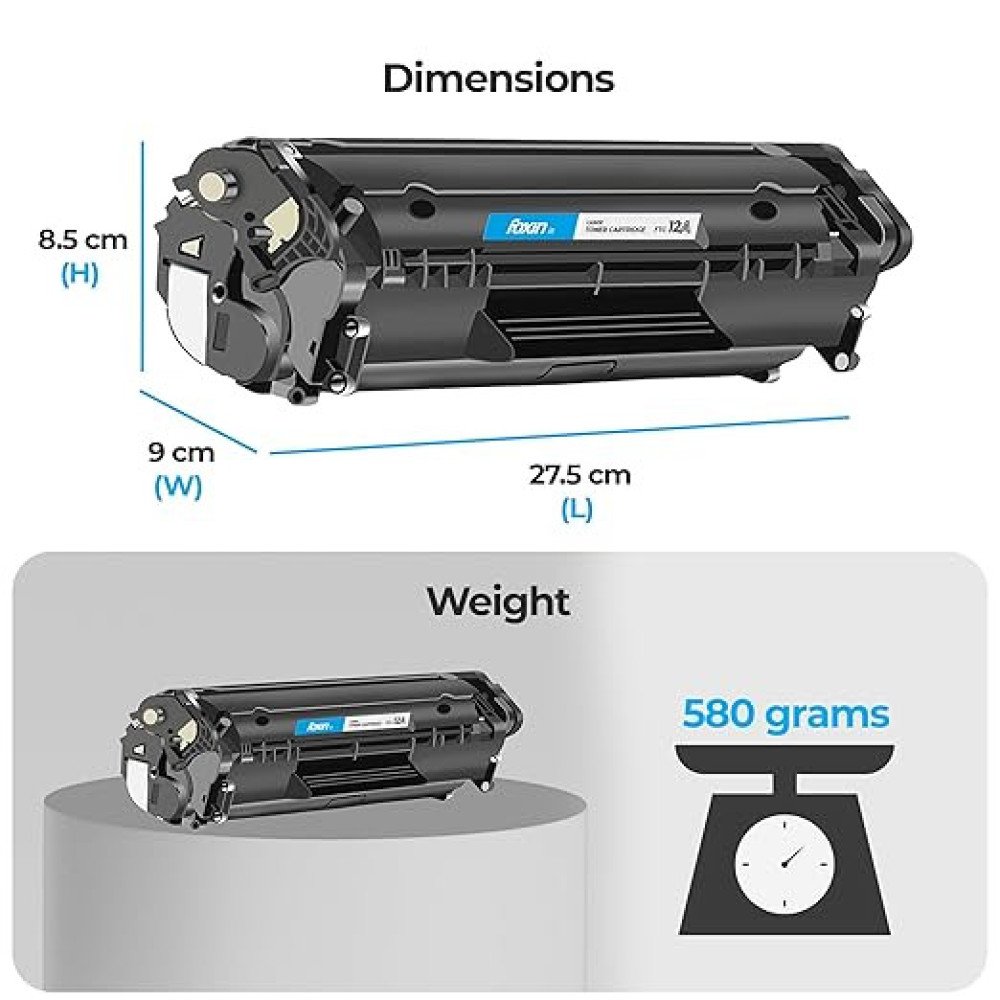 Foxin FTC 12A Laser Printer Cartridge Compatible