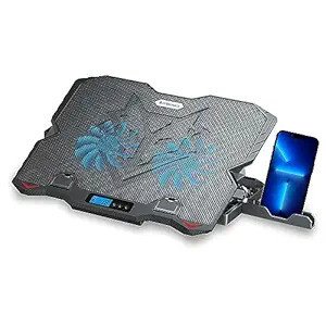 Zebronics NC5500D Powerful Laptop Cooler with Dual 125mm Fans