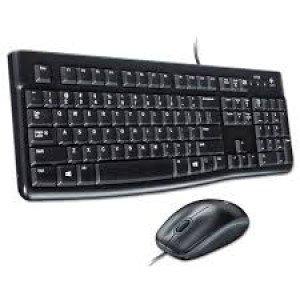 Logitech MK120 Wired USB Keyboard and Mouse