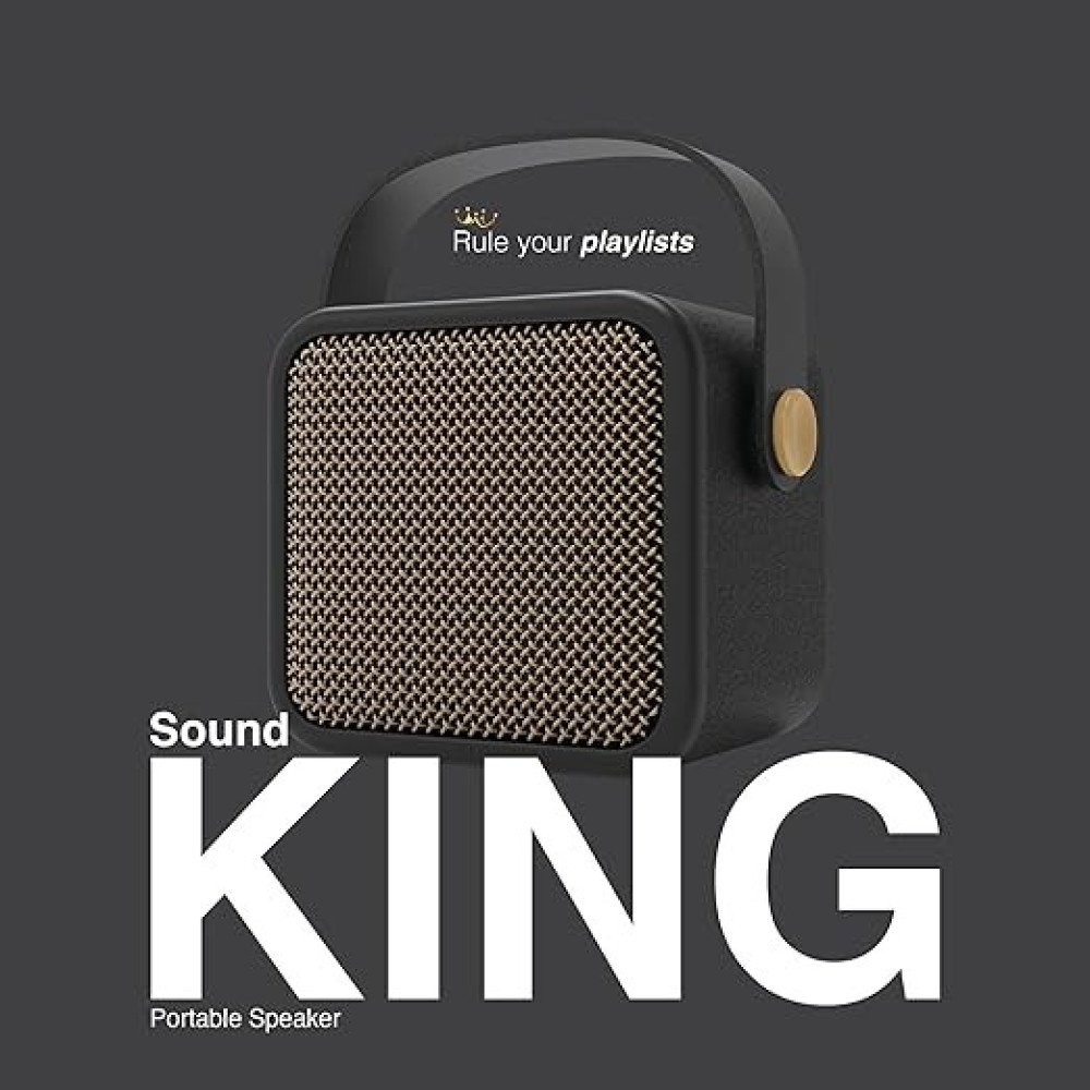 FINGERS SoundKing Portable Speaker with Magnificent Sound & Bold bass