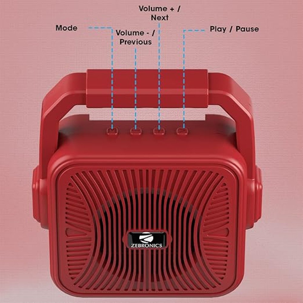 ZEBRONICS Portable BT speaker ZEB-COUNTY2