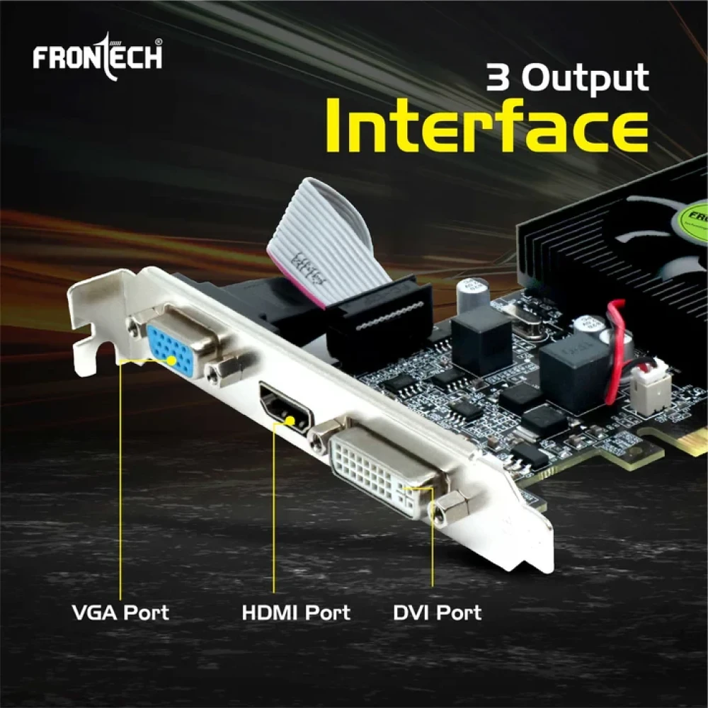 FRONTECH GT 740 Graphics Card with 4 GB