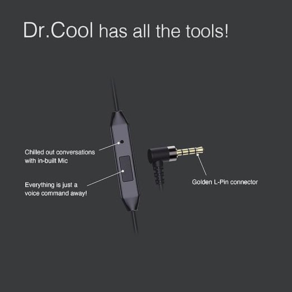 FINGERS Dr. Cool Wired Earphones