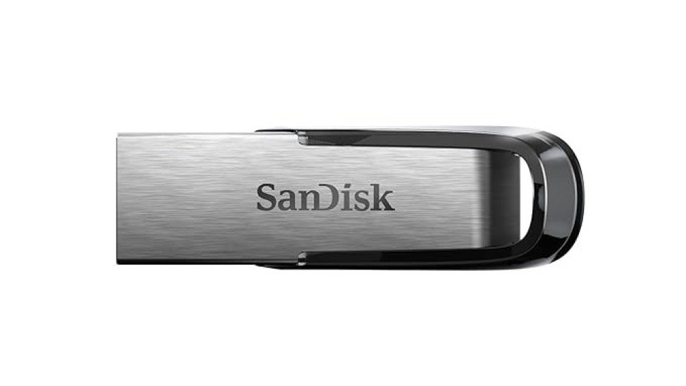 SanDisk Ultra Flair 128GB USB 3.0 Pen Drive, Silver Black