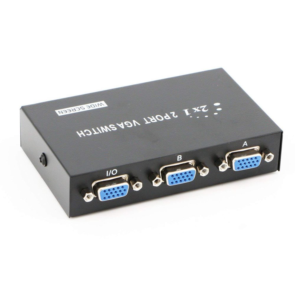 VGA 2 in 1 Out 2 Port VGA Switch MAXXCOM