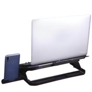 Zebronics NC5500D Powerful Laptop Cooler with Dual 125mm Fans