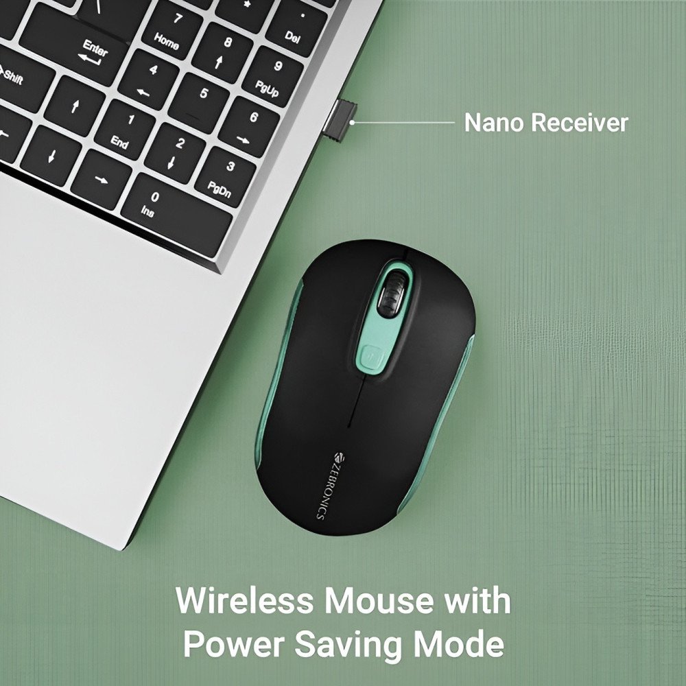 ZEBRONICS Dash Pro 2.4GHz Wireless Mouse