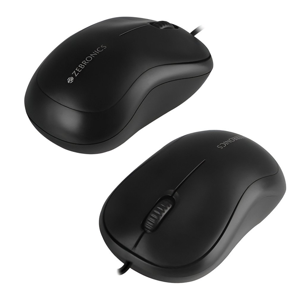 ZEBRONICS Zeb-Comfort Wired USB Mouse