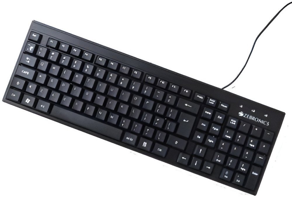 ZEBRONICS Zeb- K35 USB Wired Keyboard