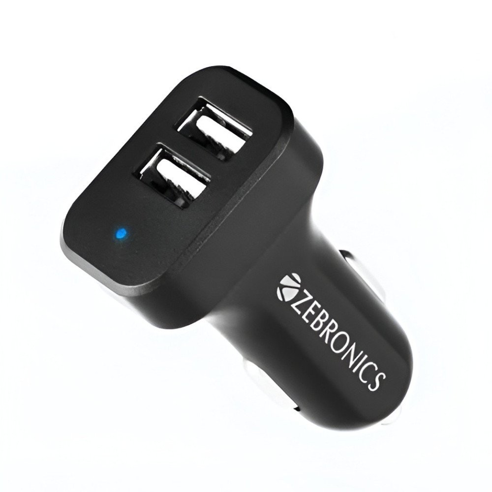 Zebronics Cc242A3 Car Charger with 10.5 Watts