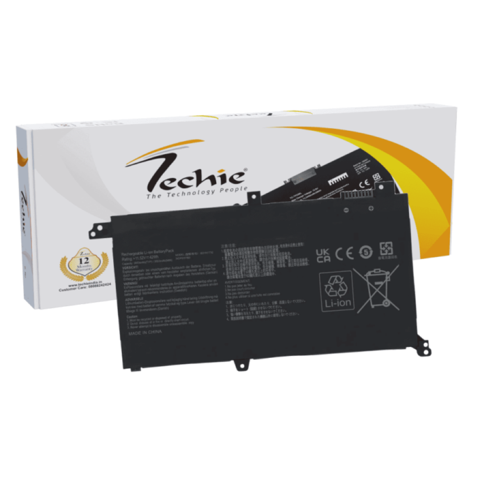 Techie Laptop Battery for HP HT03XL – 3400mAh 3-Cell for Pavilion 17-BY0152UR
