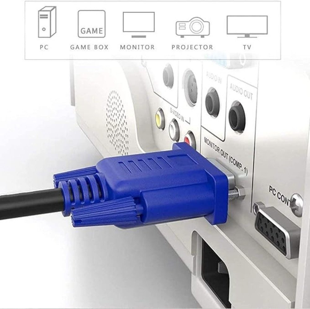 VGA Cable Male to Male 1.5M
