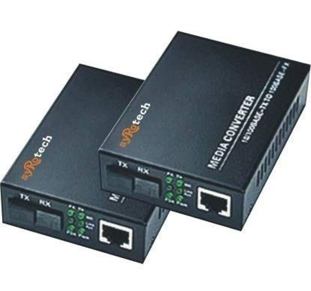 Syrotech Media Converter Single Mode Dual Fiber