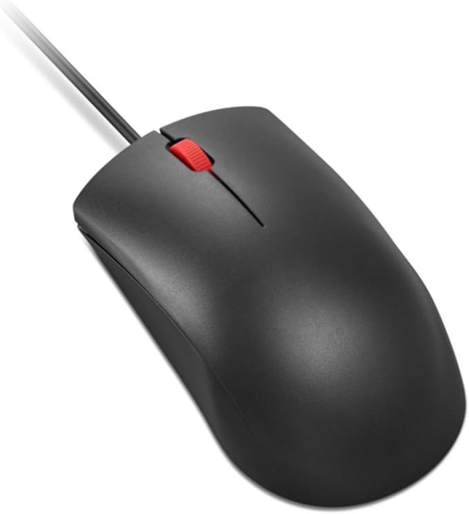 Lenovo 120 Wired Mouse, Black usb