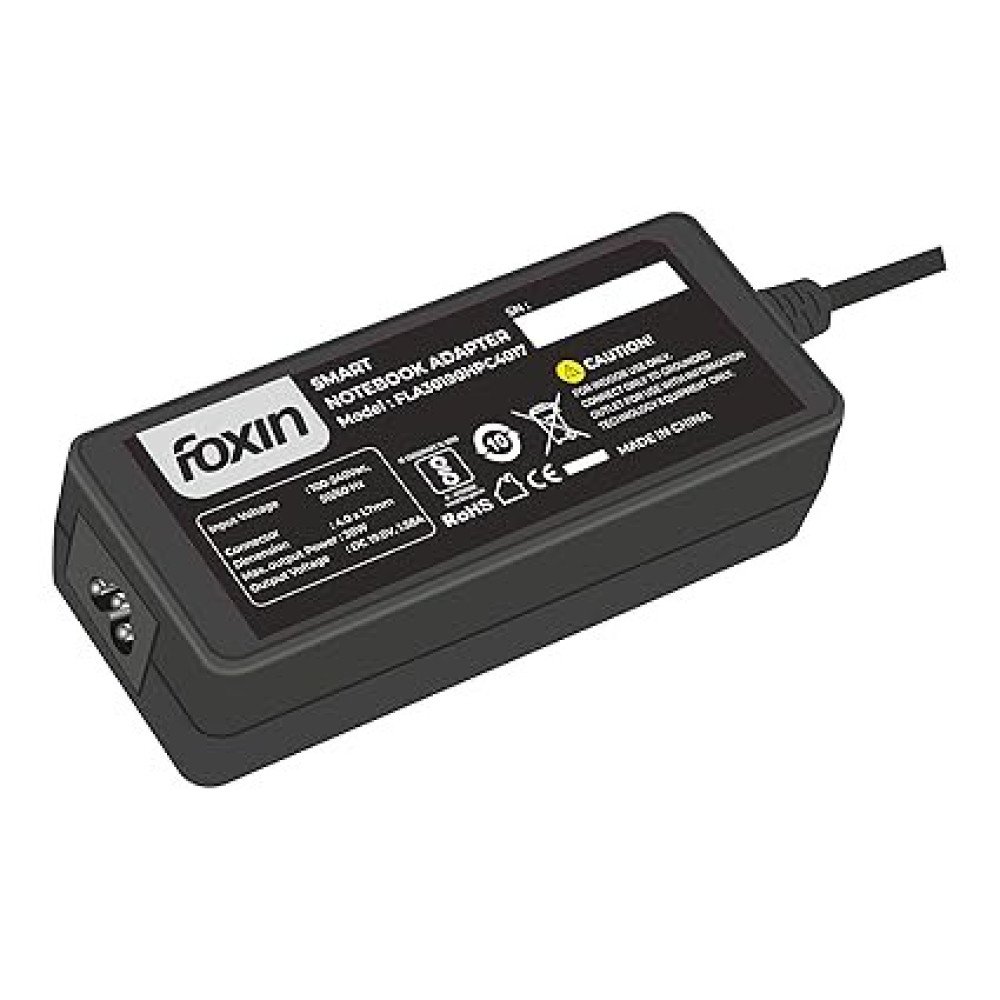 Foxin Laptop Adapter HP 30W`~19V FLA30190HPC4017