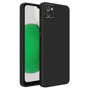LIRAMARK Silicone Soft Back Cover Case for Samsung Galaxy A03