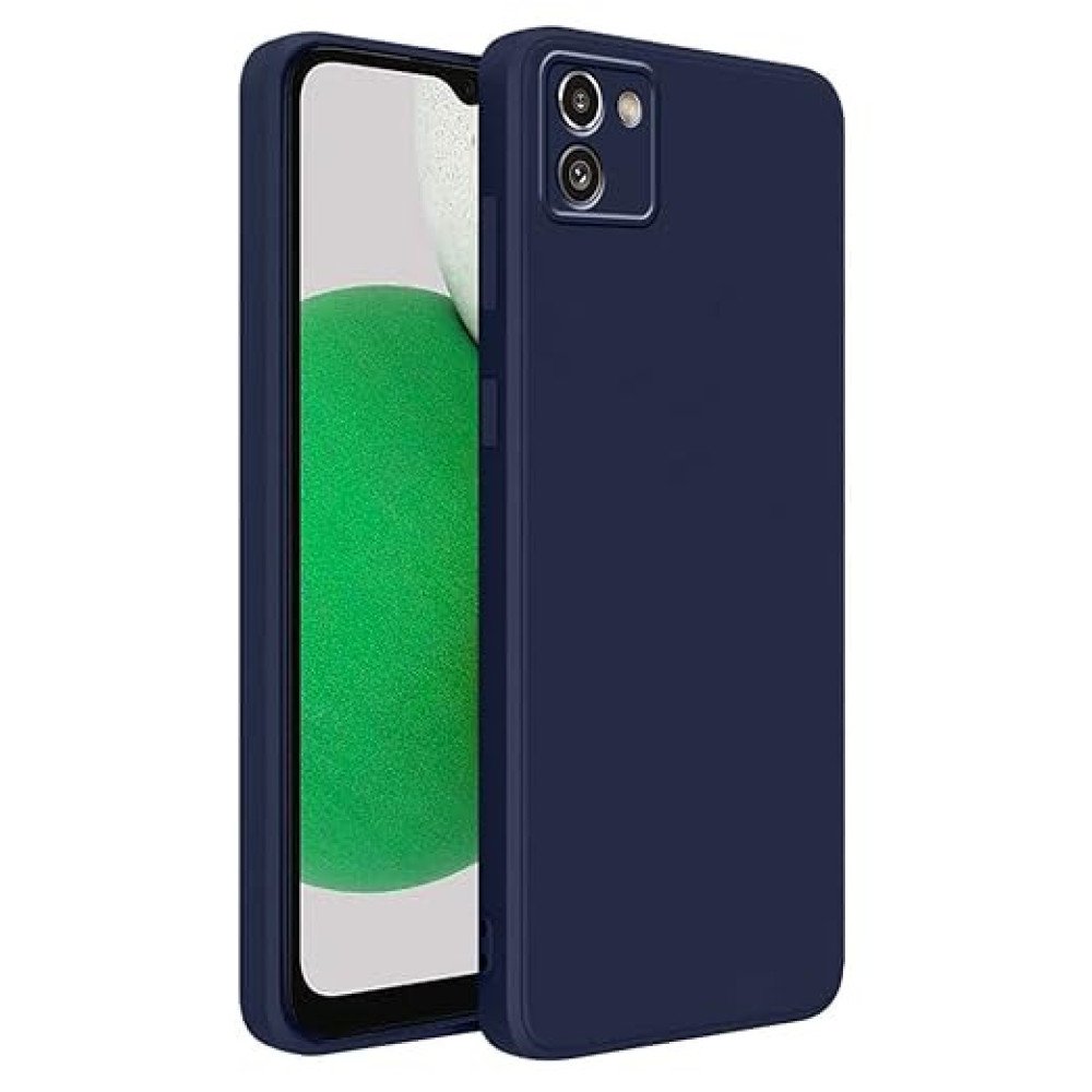 LIRAMARK Silicone Soft Back Cover Case for Samsung Galaxy A03