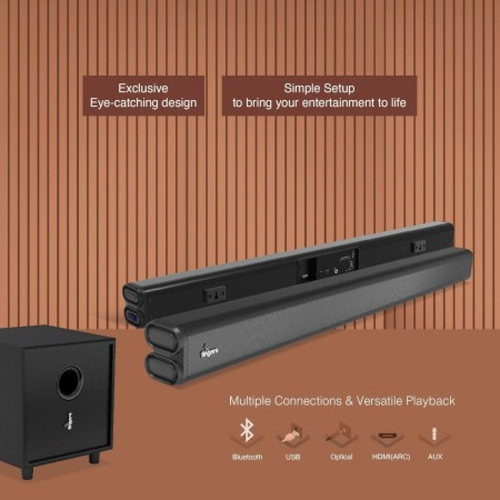 FINGERS Octane-S80 Multimedia SoundBar with Subwoofer