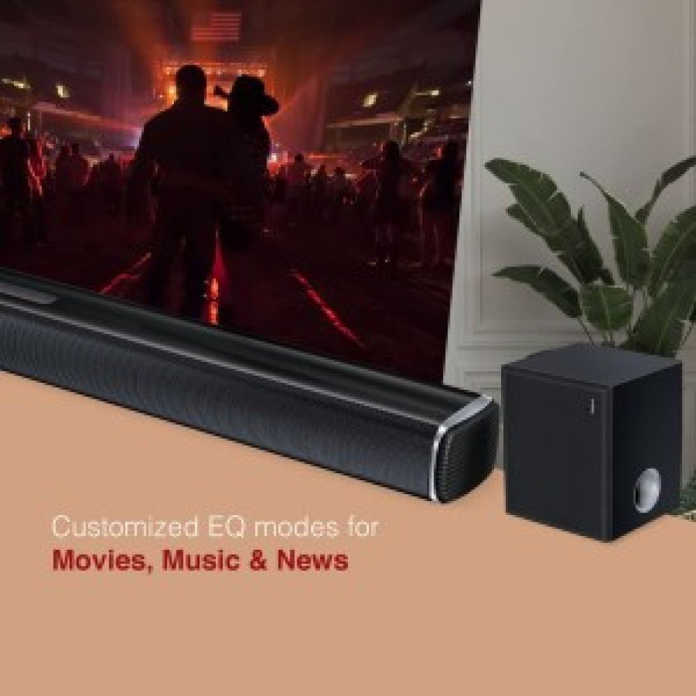 FINGERS Octane-100 Multimedia Sound Bar with Powerful 100 Watts