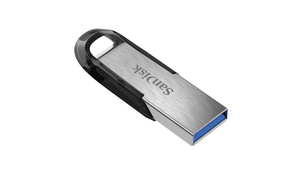 SanDisk Ultra Flair 128GB USB 3.0 Pen Drive, Silver Black