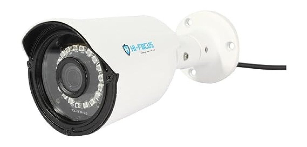 India Focus 2 MP HD CCTV Camera (White)