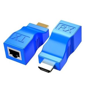 HDMI Extender,HDMI to RJ45 Network Cable Extender Converter