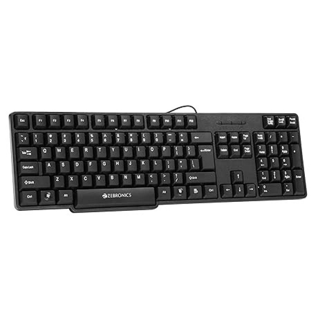 Zebronics USB Keyboard with Rupee Key ZEB-K20