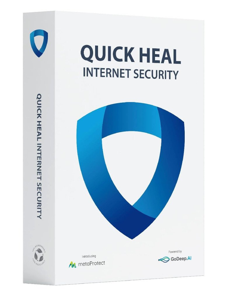 Quick Heal Internet Security Antivirus – 1 User 1 Year