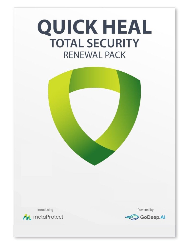 Renew Quick Heal Total Security 1 PC | 3 Year