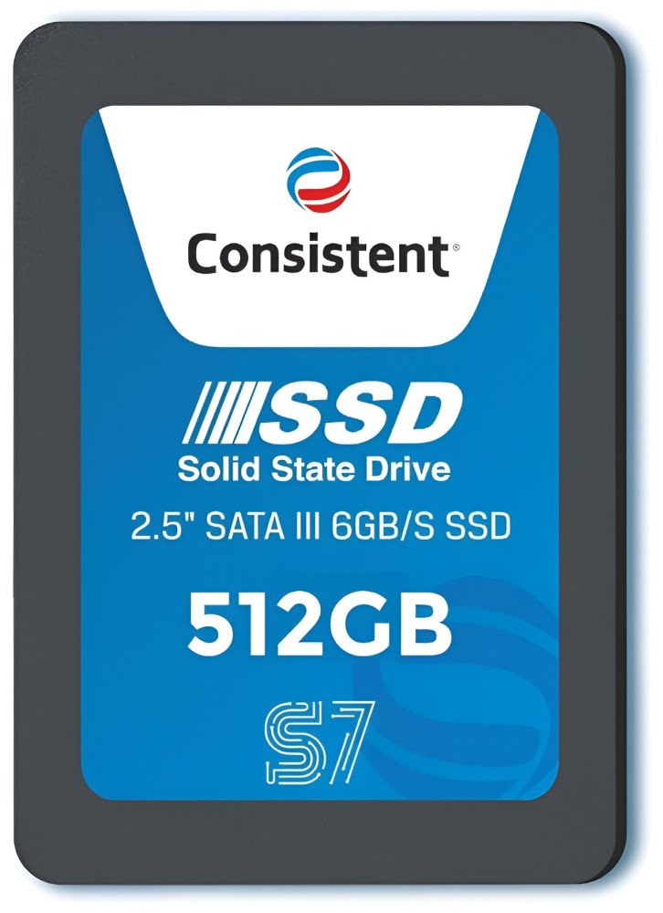 Consistent S6 SSD 512 GB 2.5 Inch (CTSSD512S6)