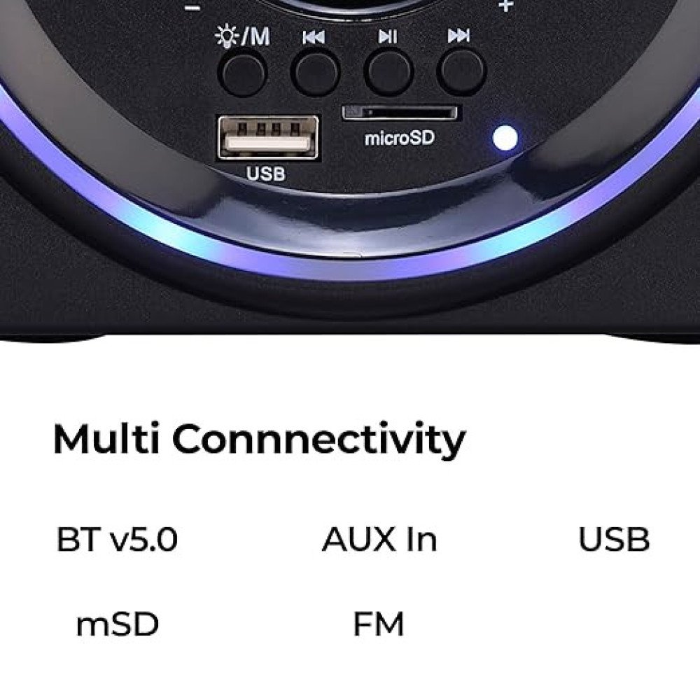 ZEBRONICS Pluto 2-2.1 Channel Desktop Speaker